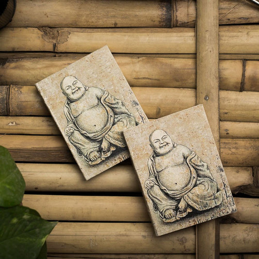 Taschenkalender „Lachender Buddha“, 2er-Set