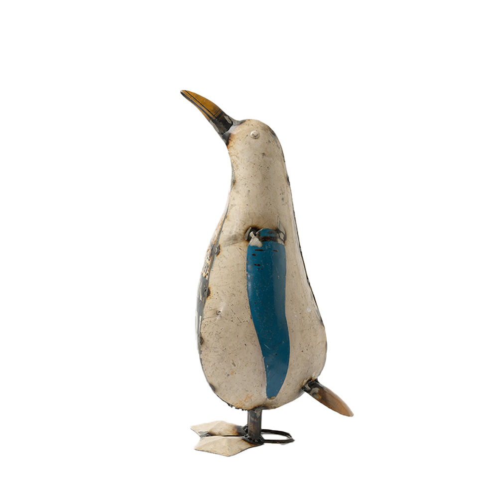 Recycelte Pinguinfigur