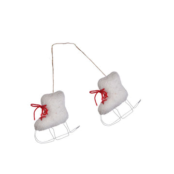 Mini-Schlittschuhe-Ornament, 2er-Set