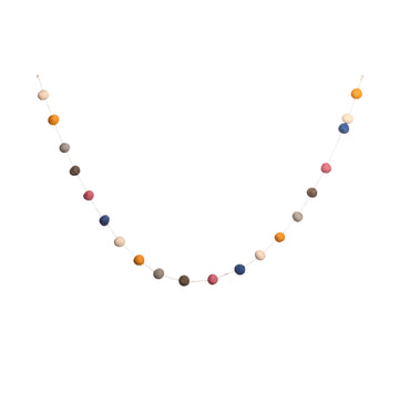 Pom Pom Garland Multicolor, 144 Inch