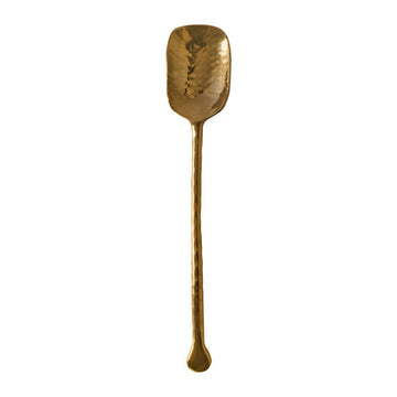 Messing Gold Teelöffel Baby Scoop