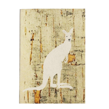 Australian Kangaroo Artwork Notebook - DeKulture DKW-1100-N