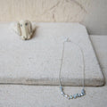 Baroque Pearl Silver Plated Chain Necklace - DeKulture DKW-1484-NKJ