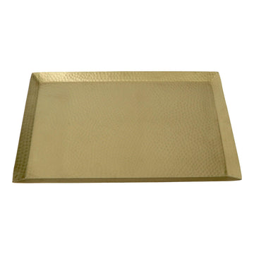 Brass Serving Tray Table Decoration - DeKulture DKW-6080-BA