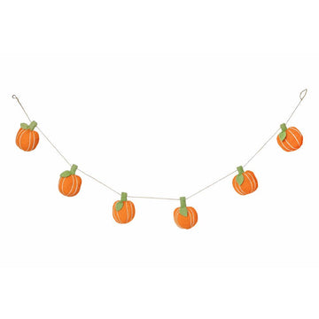 Felt Pumpkin Hanging Garland - DeKulture DKW-6022-FD