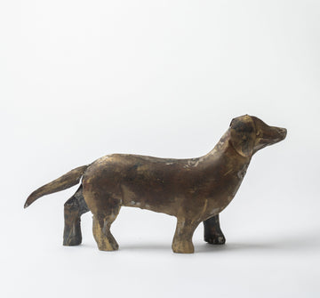 Golden Dog Decorative Figurine - DeKulture DKW-17126-RIF