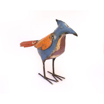 Recycled Bird Sculpture - DeKulture DKW-17001-RIF