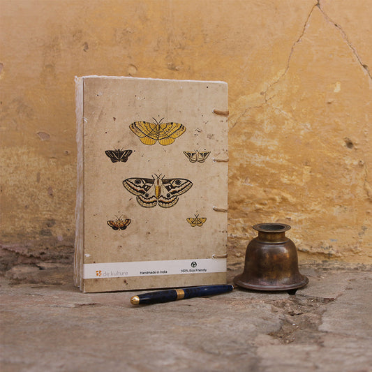 Vintage-Schmetterlings-Kunst-Tagebuch