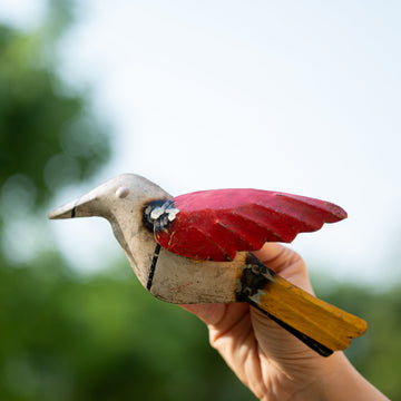 Recycled Bird Wall Mount