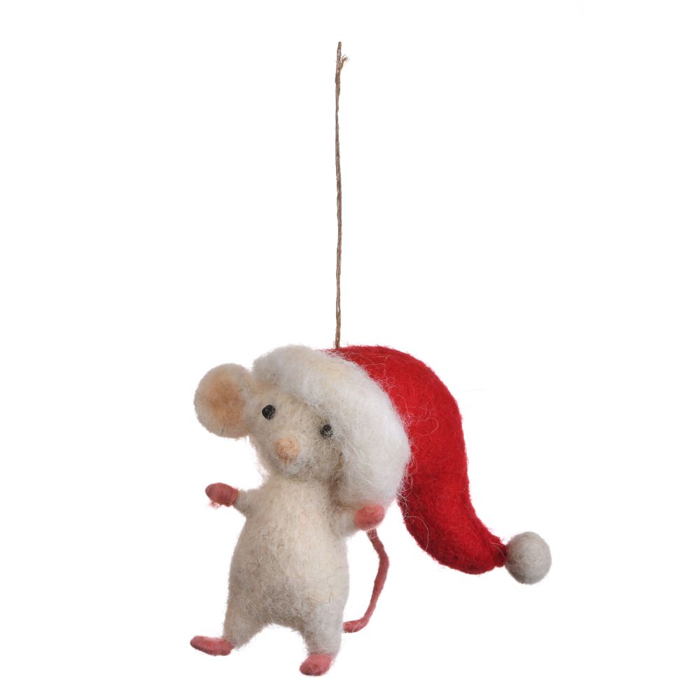 Elfen-Weihnachtsmaus-Ornament