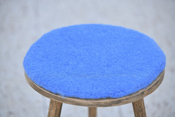 New Zealand Wool Tush Cush Seat Pad (Indigo)