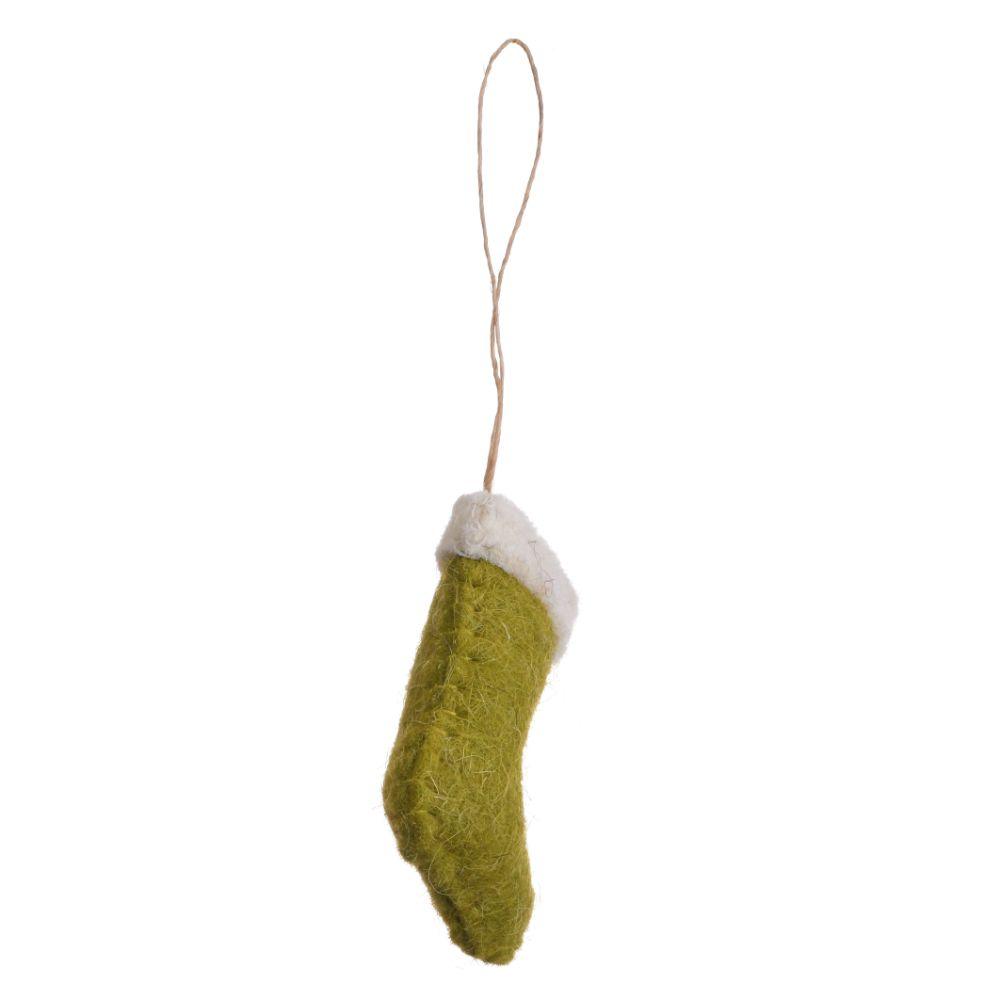 Felted Christmas Stockings Set Of 3 - DeKulture DKW-6090-FO