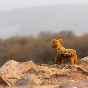 Leopard Ornament Urlaubsdekoration