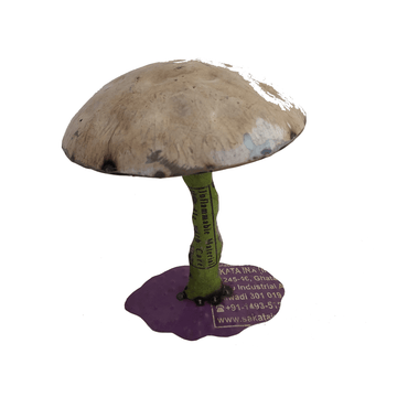 Recycled Mushroom Figurine