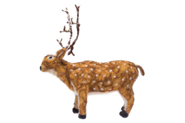 Felt Deer Ornament