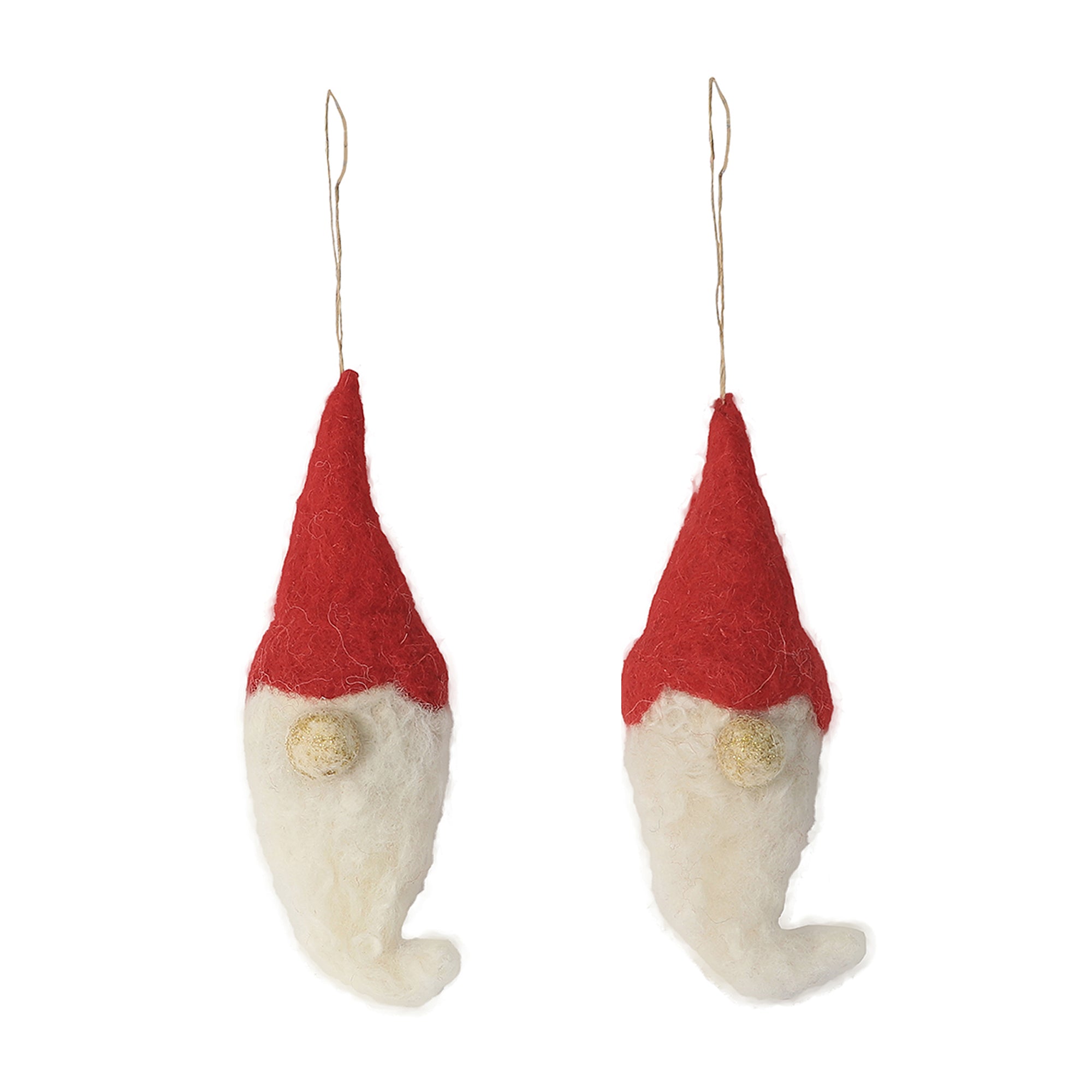 Santa Claus (Set Of 2) Hanging Ornament